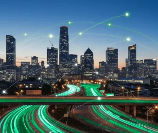 Cover image for connecting business page